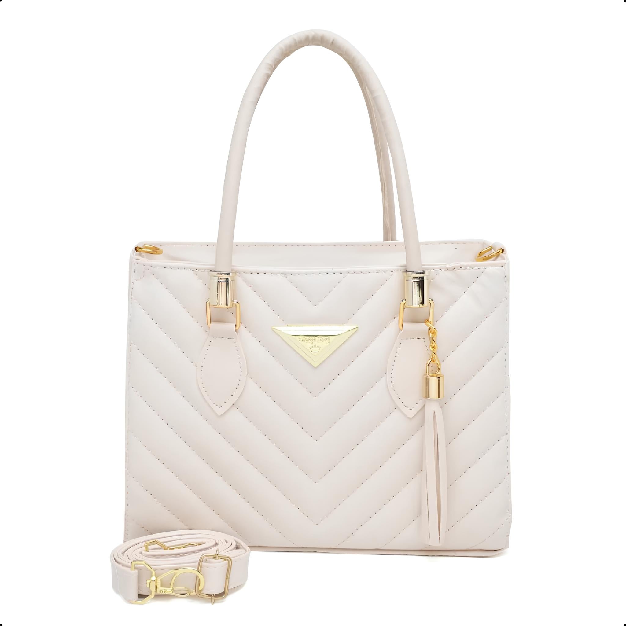 Bolsa Feminina Shopbag Bordada Vegas Média – Elegância, Estilo e Qualidade