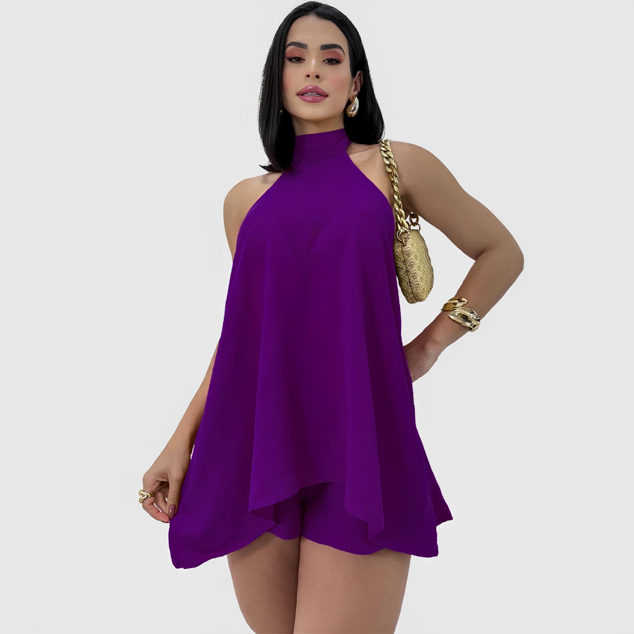 Macaquinho Feminino Soltinho Frente Única Mullet – Elegância, Conforto e Caimento Perfeito