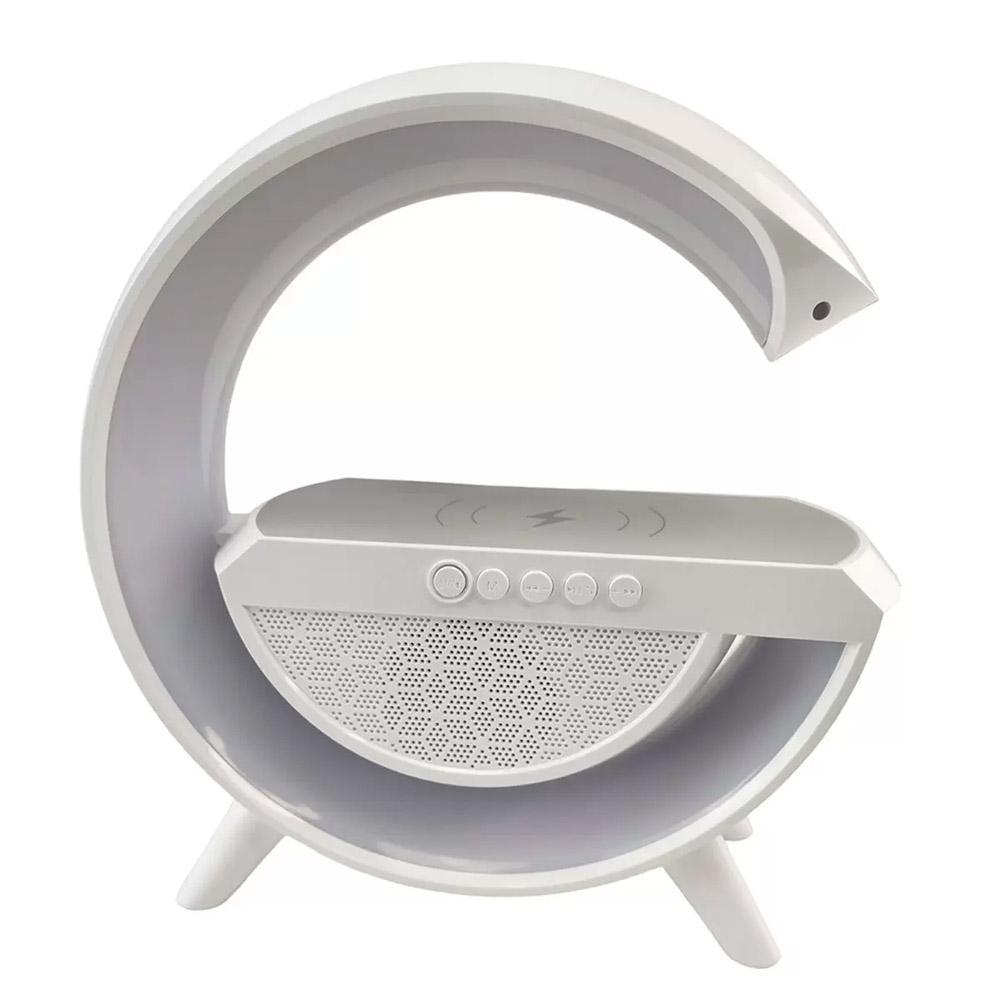 Caixa de Som Bluetooth/Luminária/Carregador - Prático 3 em 1
