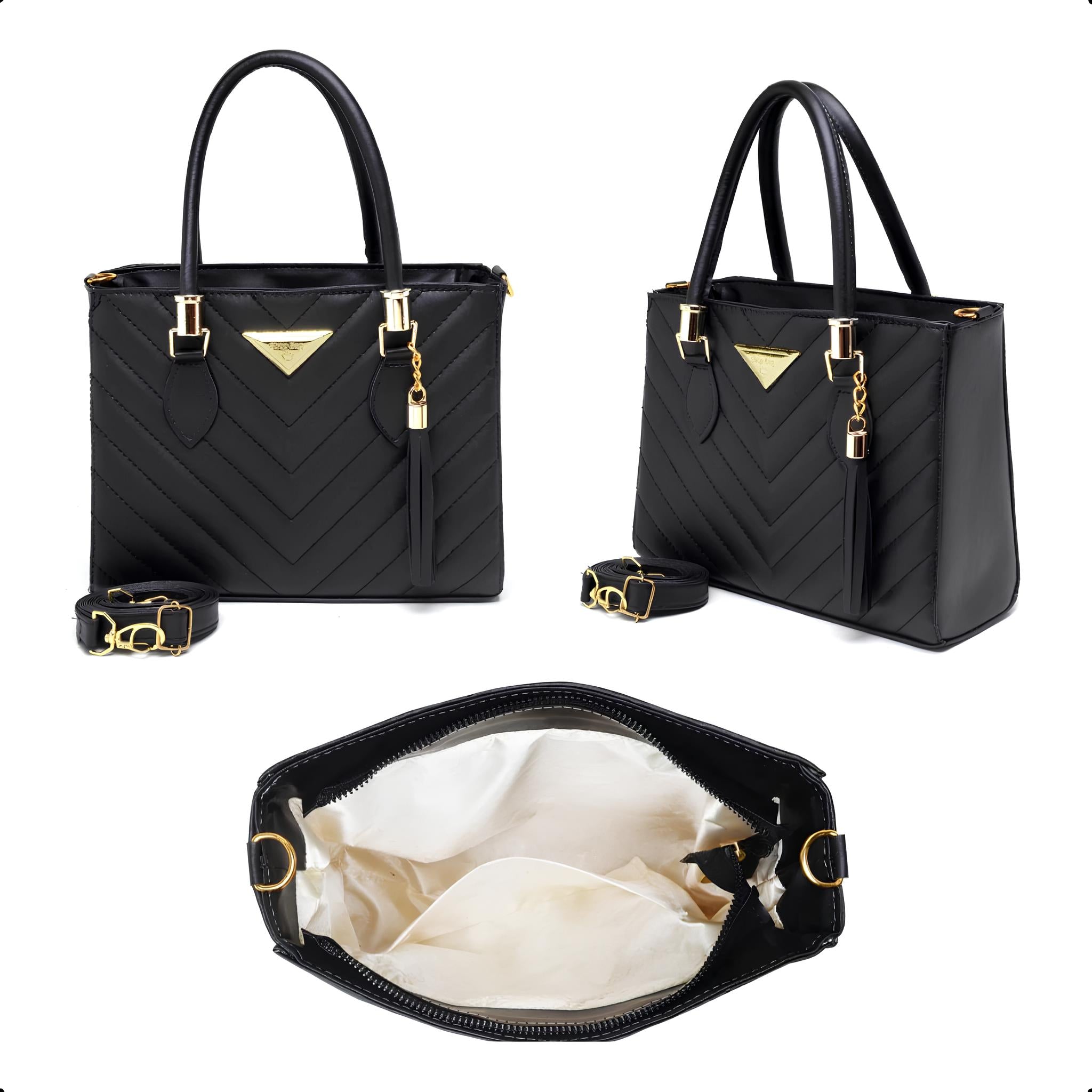 Bolsa Feminina Shopbag Bordada Vegas Média – Elegância, Estilo e Qualidade